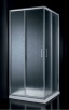 Box Doccia America A01 ad angolo composta da 2 lati fissi e 2 ante scorrevoli