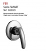 Monocomando doccia incasso cromo Smart Fev