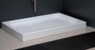 Piatto doccia Vittoria rettangolare 70 x 120 smaltato su 3 lati installabile ad appoggio. Esedra