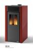 Stufa Era 10 Kw rossa