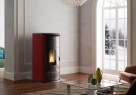 Stufa Maida 18 Kw rossa