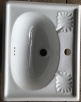 Lavabo incasso bianco Victoria 50 x 40 Vitruvit